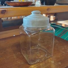 在庫2点 レトロ ガラス瓶 空き瓶 保存瓶 ガラスの瓶　/UJｰ1397 2Fの画像