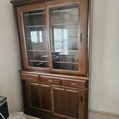 食器棚、美品の画像