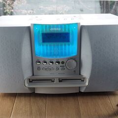 ビクター　コンパクトMDシステム　NS-X77WMD　ホワイト　本体+AMアンテナの画像