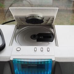 ビクター　コンパクトMDシステム　NS-X77WMD　ホワイト　本体+AMアンテナの画像