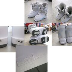 P-PRITY 80cm キッズスキー4点セット ビンディング付き板&slalom 75cm ポール&HEAD 16.5cm ブーツ ジュニアスキー 子供用 札幌市 屯田店の画像