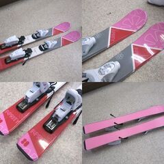 P-PRITY 80cm キッズスキー4点セット ビンディング付き板&slalom 75cm ポール&HEAD 16.5cm ブーツ ジュニアスキー 子供用 札幌市 屯田店の画像