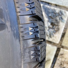 ブリジストン スタッドレスタイヤ　R14    冬用タイヤ・ホイール4本セットの画像