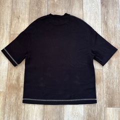 ZARA トップステッチ シャツ　サイズMの画像