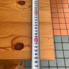 ★早い者勝ち★⭐︎セット⭐︎木製　ダイニングテーブル×イス 4脚セット・高さ73cm×幅118cm×奥行き75.5cm※商品の詳しいサイズや状態は現物にてご確認ください。の画像