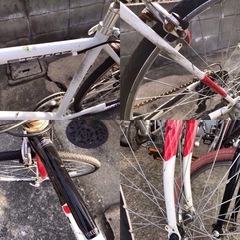 ⭐︎ドリーム2号館⭐︎  ジモティー割引 FORTINA/FT7007/クロスバイク/白の画像