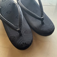 草履　約24センチの画像