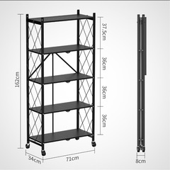 折りたたみ式スチールラックの画像