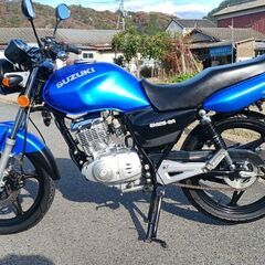 低走行8171.EN125-2A.ピカピカ.始動動画（GN.YBR.ジクサー）の画像