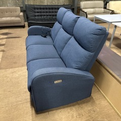 三人掛け電動ソファの画像