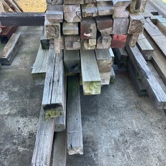 バタ角角材DIYサイズ混在の画像