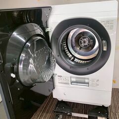A8461【配送＆取付可能!!】 SHARP シャープ ドラム式 洗濯機 乾燥機能付き ES-W112-SLの画像