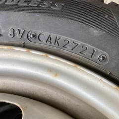 お相手見つかりました 21年26、27週 スタッドレス履き潰し用 155/65R14 4本の画像