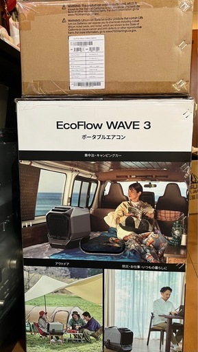 ECOFLOW WAVE3+専用バッテリーパック+窓用配管アダプター