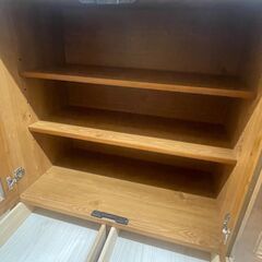 【ジャングルジャングル滋賀草津店】ジモティ来店特価‼ 収納棚 ブラウン J-2511268の画像