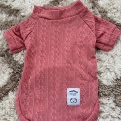 わんちゃん、ねこちゃんペット服ニット新品未使用の画像