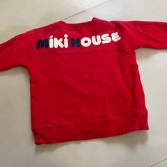 ミキハウス  トレーナー 90の画像