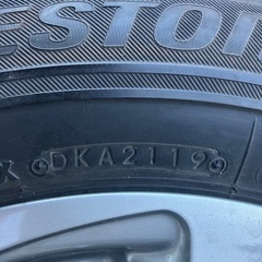 値下げ　超美品傷無し　 バリ山　　ブリジストンブリザック、ホイールセット185-65-15 コンパクトカー用！の画像