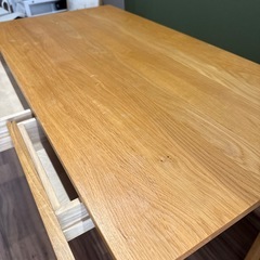 無印良品　ライティングデスクの画像