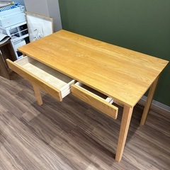 無印良品　ライティングデスクの画像