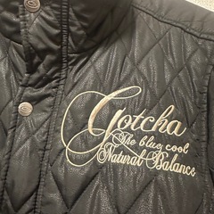 美品 ガッチャ ジャンパー キルティング ブルゾン黒 M アウターの画像