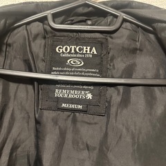 美品 ガッチャ ジャンパー キルティング ブルゾン黒 M アウターの画像