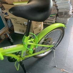 折りたたみ自転車の画像