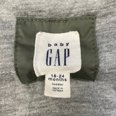 【男の子でも女の子でも】GAP MA-1 ミリタリーアウター　18-24th サイズ90程度の画像