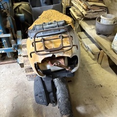  スーパーディオ AF27 エンジン不動 現状車 欠品部品あり レストア用 の画像