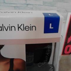 コストコ商品番号　1561699　カルバンクライン ワイヤレスブラ 2枚組 L ブラック　A17841の画像