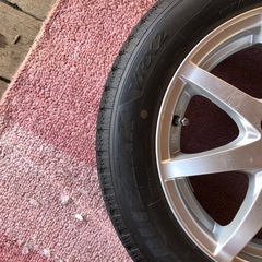 アルミホイル付きスタッドレスタイヤ4本セットの画像