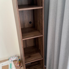 ニトリNクリック ディープ レギュラー4段(ミドルブラウン2)　の画像