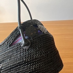 籐 カゴバッグ インドネシアバリ産の画像