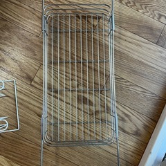 水切りラック　伸縮式　の画像