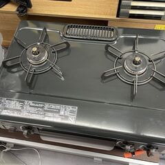 Paloma LPガス用 ガステーブル IC-S37DX-L 2021年製 幅56cm 左強火 水無し片面焼きグリル パロマ プロパンガス ガスコンロ 札幌市手稲区の画像