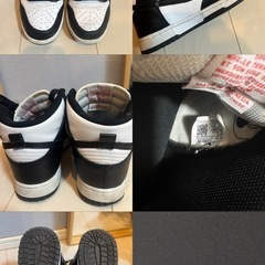 Nike ダンクハイ　AJ1 パロミノ　AJ1 タクシー 24.5/25cmの画像