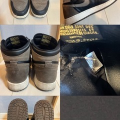 Nike ダンクハイ　AJ1 パロミノ　AJ1 タクシー 24.5/25cmの画像