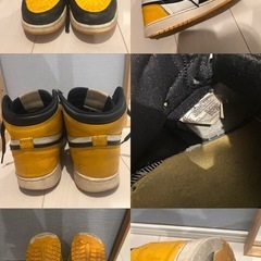 Nike ダンクハイ　AJ1 パロミノ　AJ1 タクシー 24.5/25cmの画像