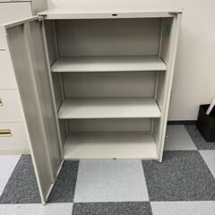 オフィス用キャビネット　上下セットの画像