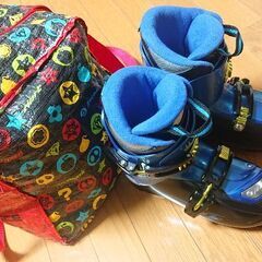 スキー靴 23.0cm   青・黒の画像