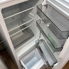 注目！3か月間保証☆配達有り！18000円(税込）東芝 153L 2ドア冷蔵庫 2023年製 ホワイトの画像