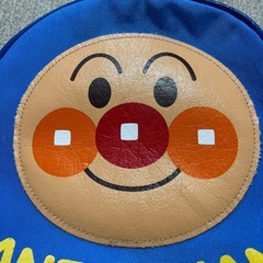 アンパンマン　リュック　ブルー　男の子の画像