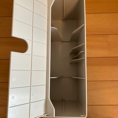 無印良品　フローリングワイパー用ケースとヘッドが付け替えられるフローリングワイパーの画像