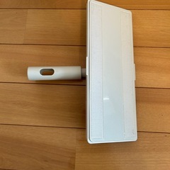 無印良品　フローリングワイパー用ケースとヘッドが付け替えられるフローリングワイパーの画像