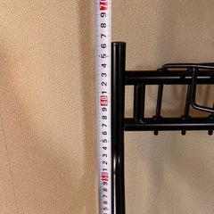 パンツラック　ボトムス　デニム　ラック　ブラックの画像