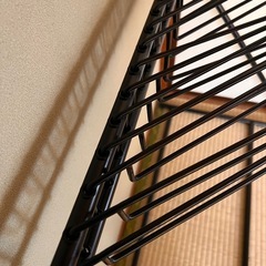 パンツラック　ボトムス　デニム　ラック　ブラックの画像