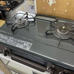 2022年製 パロマ ガステーブル プロパン用 IC-S37DX-2L 左強火 水無し片面焼きグリル Paloma LPガスの画像