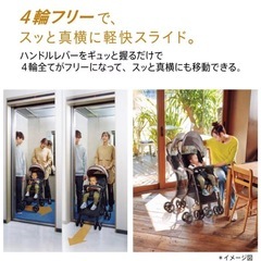 アップリカ ベビーカー  マジカルエアーフリー 
の画像