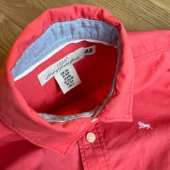 H&M キッズシャツ130サイズの画像