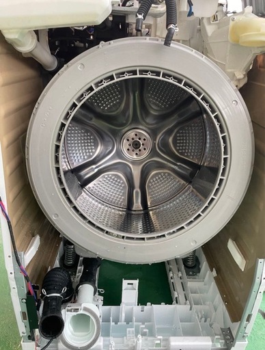 分解洗浄済ドラム式洗濯機 10.0kg 日立 BD-SG100EL 2020年